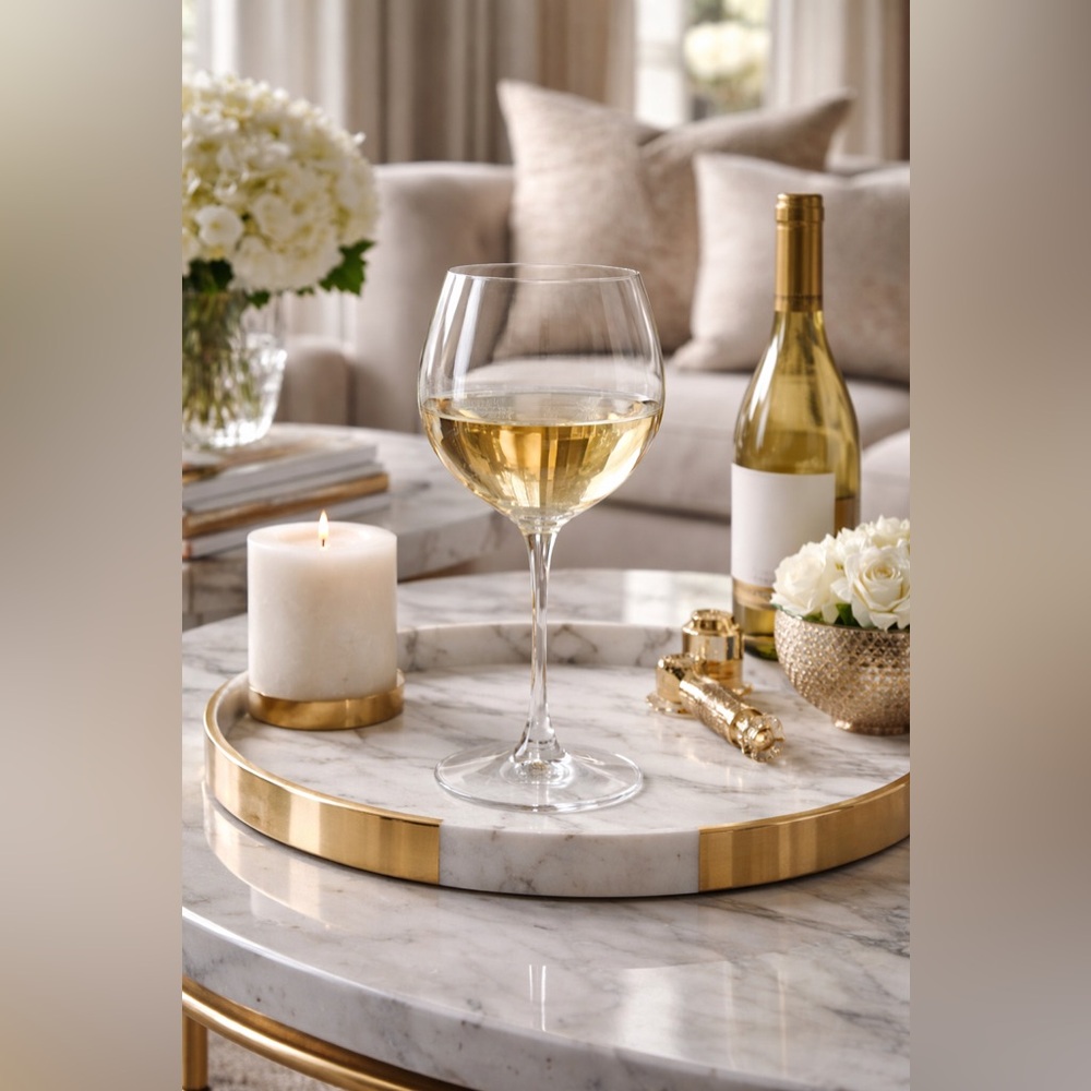 Waterford Crystal Robert Mondavi Chardonnay Wine Glass | Elegance Collection